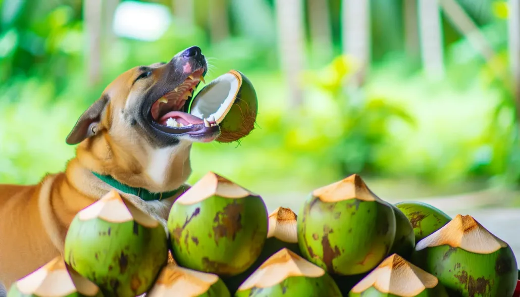 duerfen hunde kokosnuss fressen