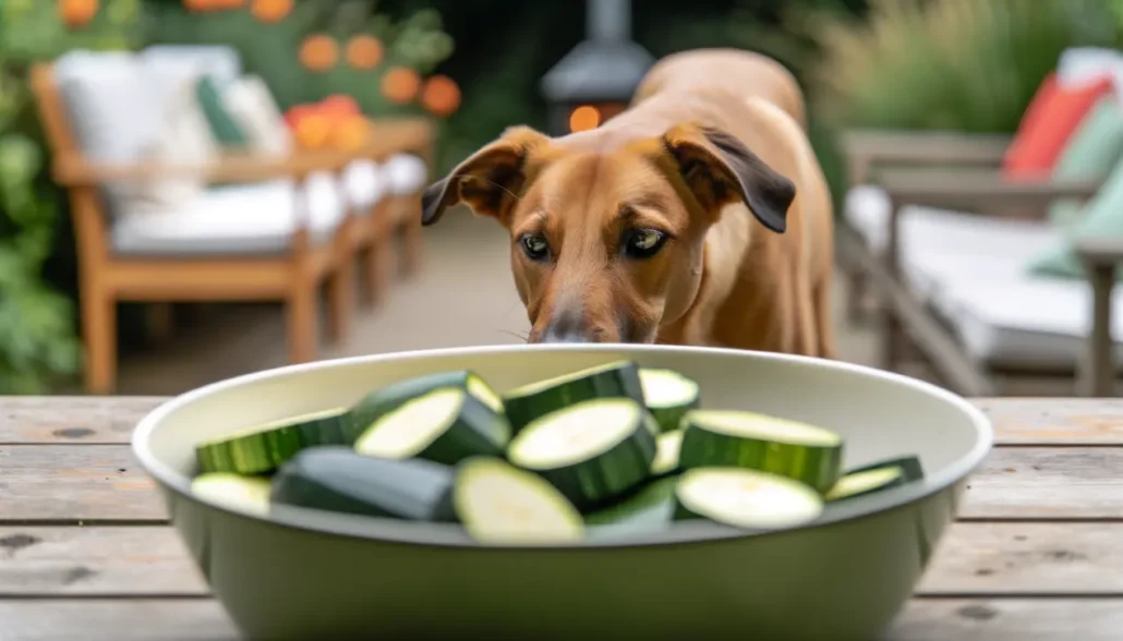 duerfen hunde zucchini fressen
